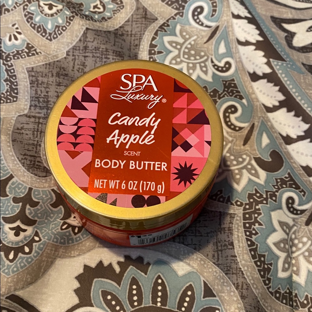 Spa Luxury Candy Apple Scent Body Butter 6oz BNIB